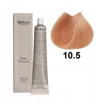 3Deluxe Colour Трайна боя за коса с арганово масло и екстракт от невен, цвят 10.5