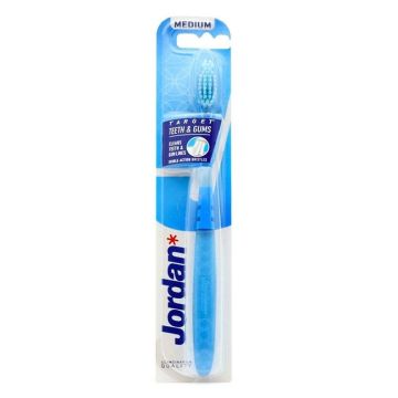 Jordan Target Teeth & Gums Четка за зъби x1 брой, Medium