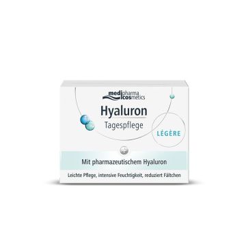 Medipharma Cosmetics Hyaluron Дневен крем за лице с двоен хиалуронов комплекс х50 мл