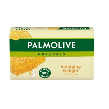 Palmolive Naturals Indulging Delight Подхранващ сапун с мляко и мед х90 грама