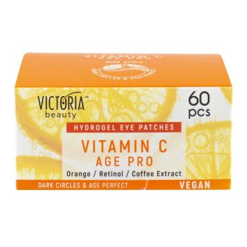 Victoria Beauty Vitamin C Age Pro Хидрогел пачове за очи с витамин С x60 броя
