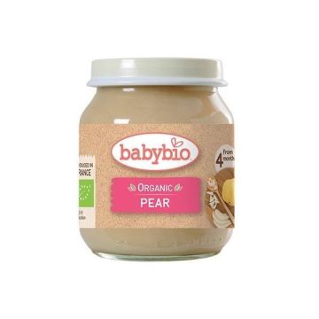 Babybio Плодово пюре круши за деца 4+ месеца х130 гр