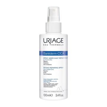 Uriage Bariederm-Cica Подсушаващ и възстановяващ спрей за лице и тяло с мед x100 мл
