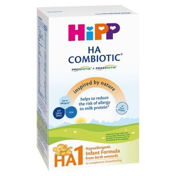 Hipp HA1 Combiotic Хипоалергенна храна за кърмачета от първия ден на раждането х350 грама - 2144