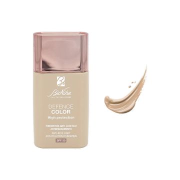 Bionike Defence Color Фон дьо тен с висока защита против синя светлина и замърсявания SPF30 x30 мл, 302 Creme