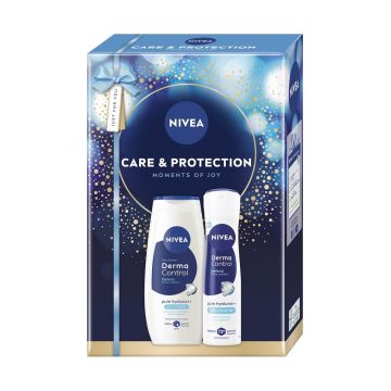 Nivea Care&Protection Комплект душ гел за тяло и део спрей против изпотяване