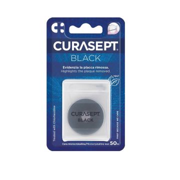 Curasept Конец за зъби х50 метра, Черен