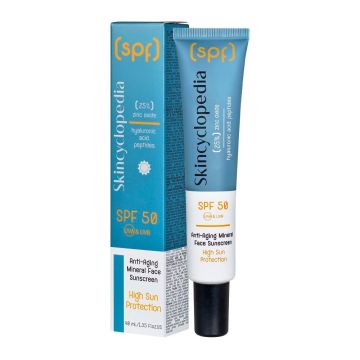 Skincyclopedia SPF Слънцезащитен минерален анти-ейдж крем за лице SPF50 х40 мл