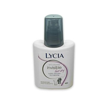 Lycia Invisible Fast Dry Део спрей против неприятна миризма 48 часа х75 мл