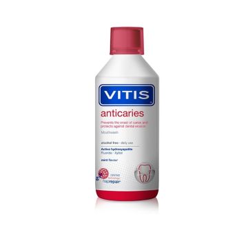 Vitis Anticaries Вода за уста против кариеси x500 мл Dentaid