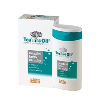 Tea Tree Oil Масажен крем за крака с масло от чаено дърво x200 мл