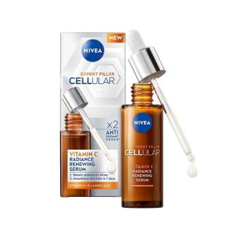 Nivea Cellular Expert Filler Серум за лице с витамин C за сияйна кожа х30 мл