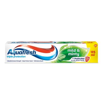 Aquafresh Triple Protection Mild & Minty Паста за Зъби x125 мл