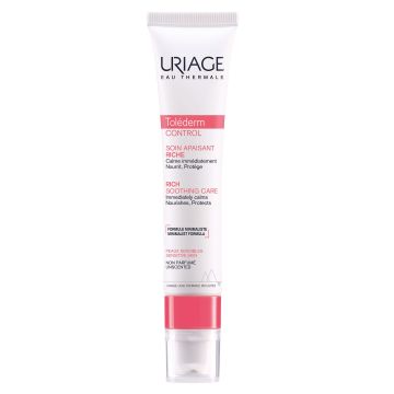 Uriage Tolederm Control Богат успокояващ крем за нетолерантна кожа, склонна към алергии x40 мл