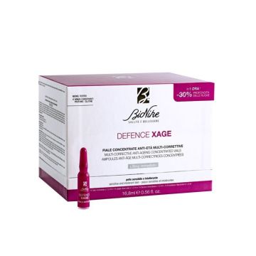 Bionike Defence Xage Коригиращ анти-ейдж концентрат с лифтинг  ефект за чувствителна и нетолерантна кожа 14 ампули x1,2 мл