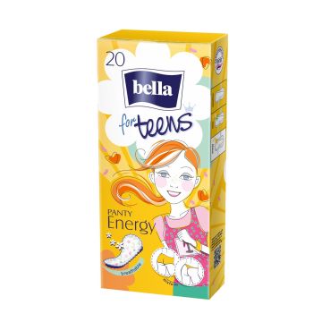 Bella Panty for Teens Ultra Energy Ежедневни дамски превръзки х20 броя