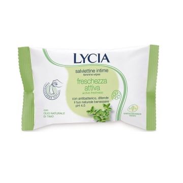 Lycia Антибактериални интимни мокри кърпи х12 броя