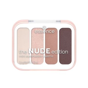 Essence The Nude Edition Мини палитра с 4 цвята сенки за очи