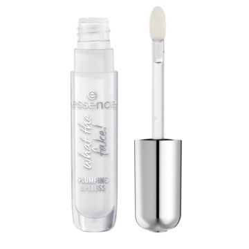 Essence What The Fake Гланц за обемни устни х4 мл, 100 Sheer Genius