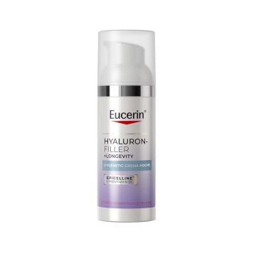 Eucerin Hyaluron-Filler+Longevity Epigenetic Нощна грижа за лице х50 мл