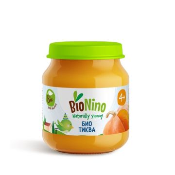 Bionino Био зеленчуково пюре тиква за деца над 4 месечна възраст x120 грама