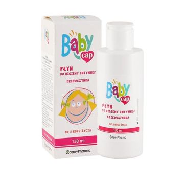 BabyCap Интимен измиващ гел за момичета х150 мл
