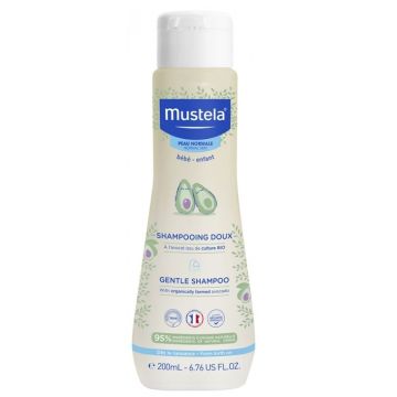 Mustela Нежен шампоан за деликатната коса на бебета и деца за нормална кожа x200 мл