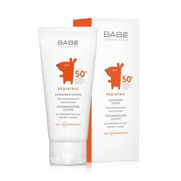 Babe Pediatric Sunscreen Слънцезащитен лосион за деца SPF50+ x100 мл