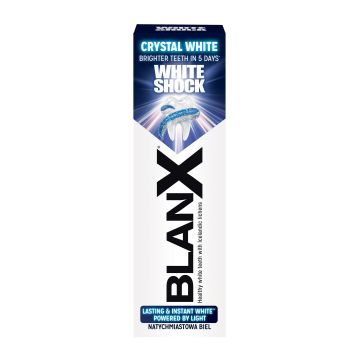 Blanx White Shock Избелваща паста за зъби с мигновен ефект х75 мл