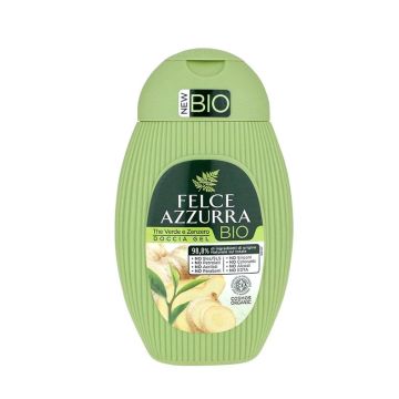 Felce Azzura Bio Te Verde Душ гел за тяло със зелен чай и джинджифил х250 мл