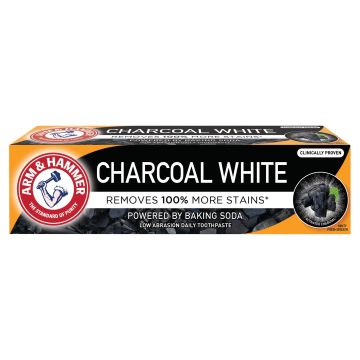 Arm & Hammer Charcoal White Избелваща паста за зъби с активен въглен х75 мл