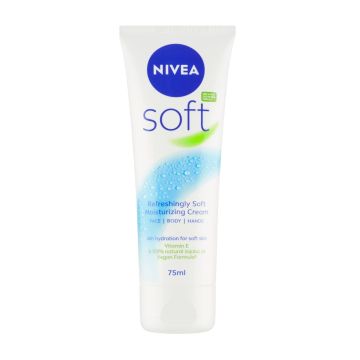 Nivea Soft Универсален крем за лице, тяло и ръце x75 мл