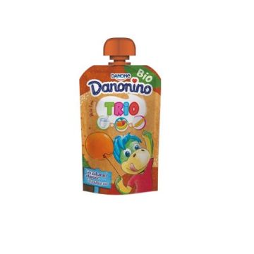 Danonino Trio Био десерт Портокал x90 грама