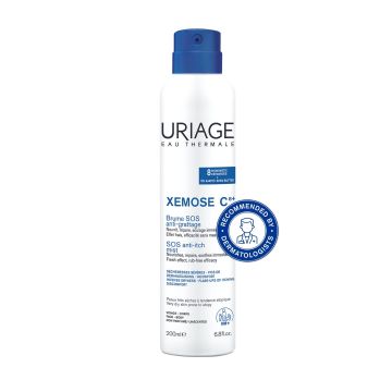 Uriage Xemose C8+ SOS Успокояващ спрей за суха кожа х200 мл