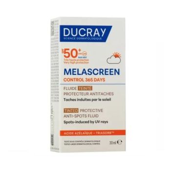 Ducray Melascreen Control 365 Days Тониран защитен флуид за лице против петна SPF50+ х30 мл