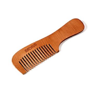 Magnum Natural Дървен гребен с дръжка, DS-004