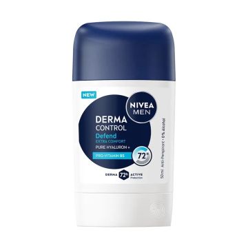Nivea Derma Control Defend Део стик против изпотяване х50 мл