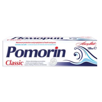 Pomorin Classic Паста за зъби с морски соли х100 мл