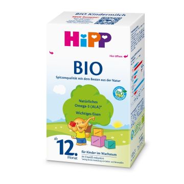 Hipp 3 Bio Мляко за малки деца над 12 месеца x600 грама