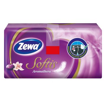 Zewa Softis Aromathera 4-пластови носни кърпи x1 брой