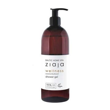 Ziaja Baltic Home Spa Wellness  Хидратиращ душ гел за тяло с аромат на кокос и бадем x500 мл