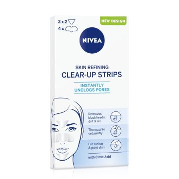 Nivea Почистващи лепенки за лице за премахване на черни точки х6 бр
