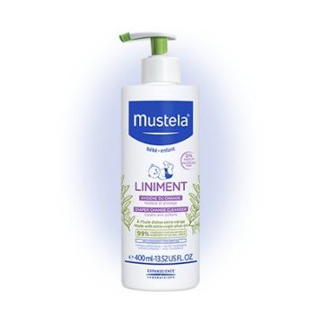 Mustela Линимент за почистване на кожата при смяна на пелени х400 мл