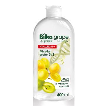 Bilka Grape Energy Hyaluron + Мицеларна вода 3в1 с хиалуронова киселина х400 мл