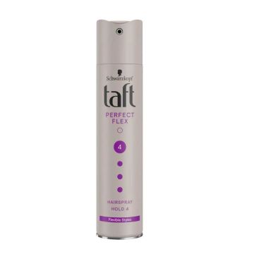Taft Perfect Flex Лак за коса с еластин за ултра силна фиксация х250 мл