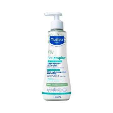 Mustela Stelatopia+ Емолиентен крем за много суха до атопична кожа x300 мл