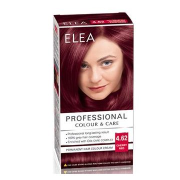 Elea Professional Боя за коса, цвят 4,62 Cherry Red