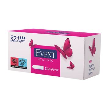 Event Super Дамски тампони, размер Super х32 броя