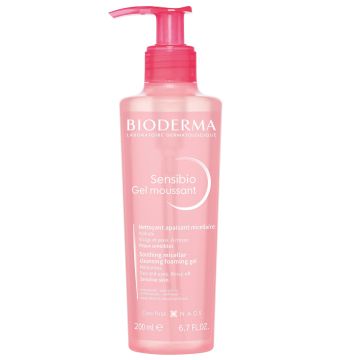 Bioderma Sensibio Мек измиващ гел с интензивно хидратиращо действие за чувствителна кожа x200 мл
