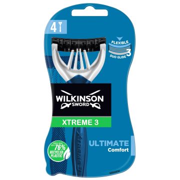 Wilkinson Sword Xtreme 3 Ultimate Самобръсначка за мъже x4 броя